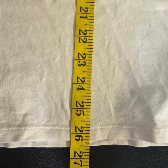 Land Rover White Union Jack Logo Cotton T-Shirt Size S - Picture 8 of 8